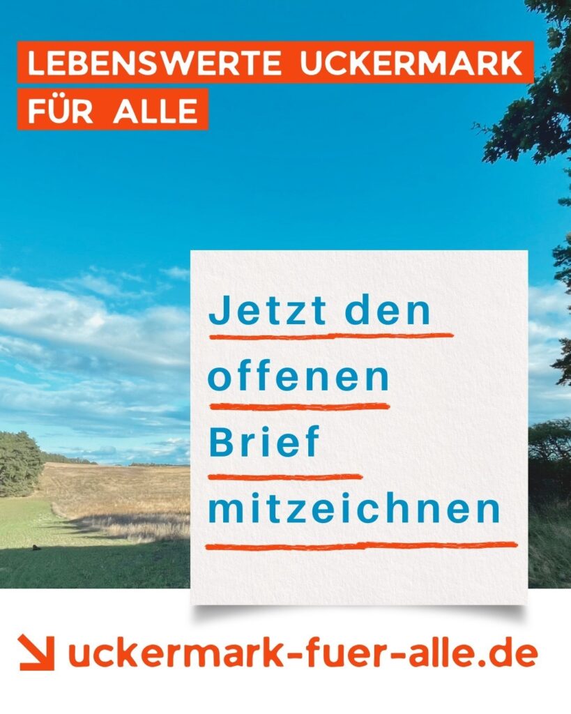 Komaktes Sharepic für den offenen Brief zum Teilen in den Sozialen Medien